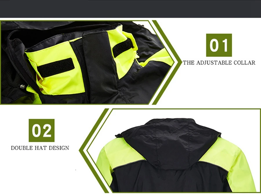 1 комплект, мотоциклетная одежда для мотокросса, дождевик, дождевик, штаны, костюм, дождевик, куртка и дождевик
