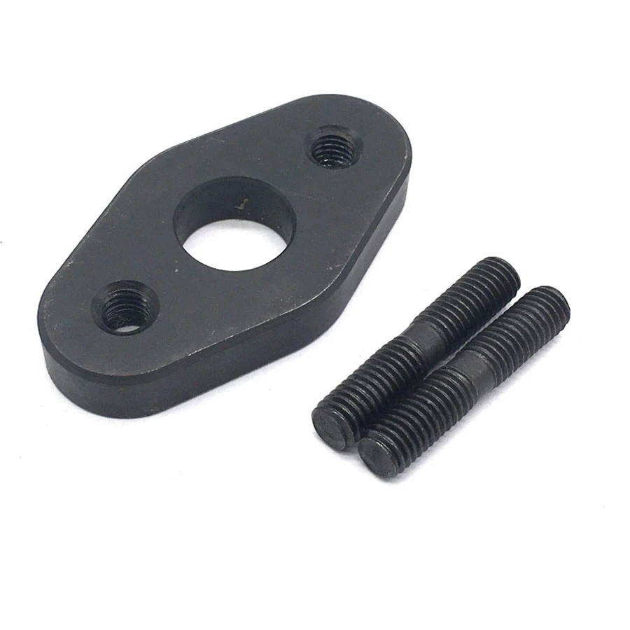 O2 Sensor Flange Oxygen Sensor Gasket Flange Stud Kit 3/8 Thickness O2 Oxygen Sensor Flange with M8x1.25 Stud Fittings O2 Sensor Flange Oxygen Sensor Gasket Flange Stud Kit 3/8 Thickness O2 Oxygen Sensor Flange with M8x1.25 Stud Fittings