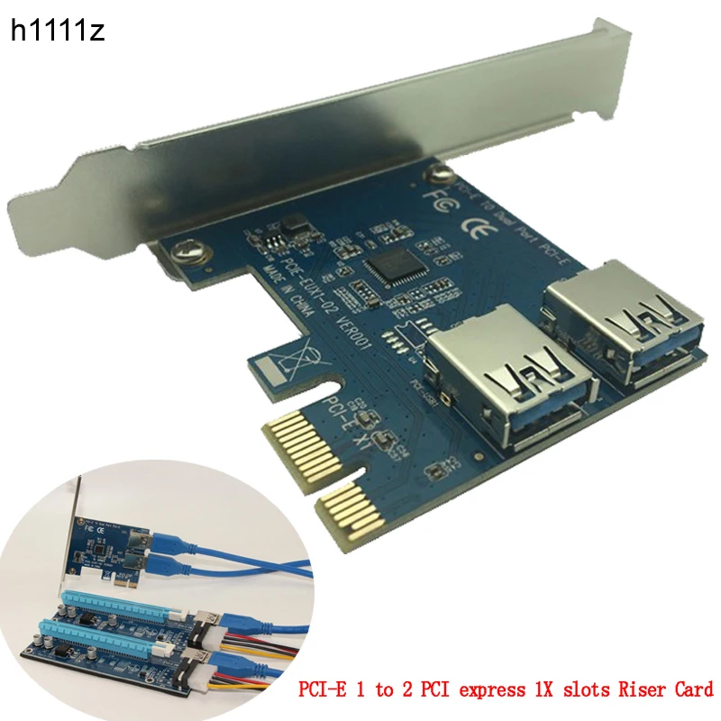 PCI express 1X Слоты Райзер карта E 1 поворот 2 Mini ITX внешний 3 слота адаптер PCIe порт