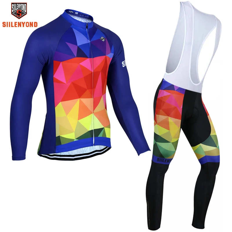 

Siilenyond Brand Sutherland Maillot Bicycle Wear/ropa ciclismo mujer/Winter Thermal Fleece Cycling Wear Cycling Jerseys Set