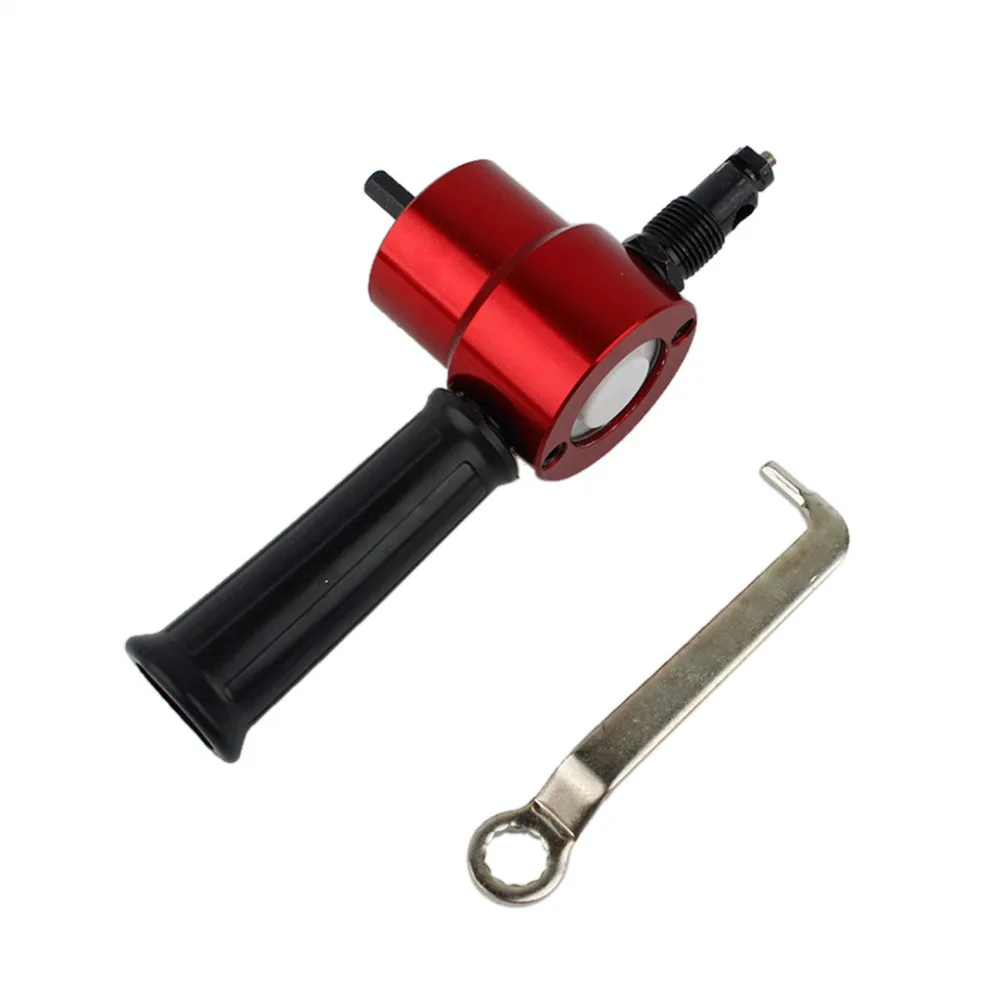 

Nibble Metal Cutting Double Head Sheet Nibbler Saw Cutter Tool Drill Attachment Free Cutting Tool Nibbler Sheet Metal Cut