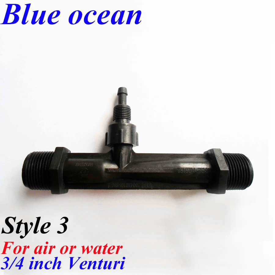 

BO-0075V, Wholesale venturi built-in non-return valve PVDF material gas-liquid mixer corrosion resistant water ejector