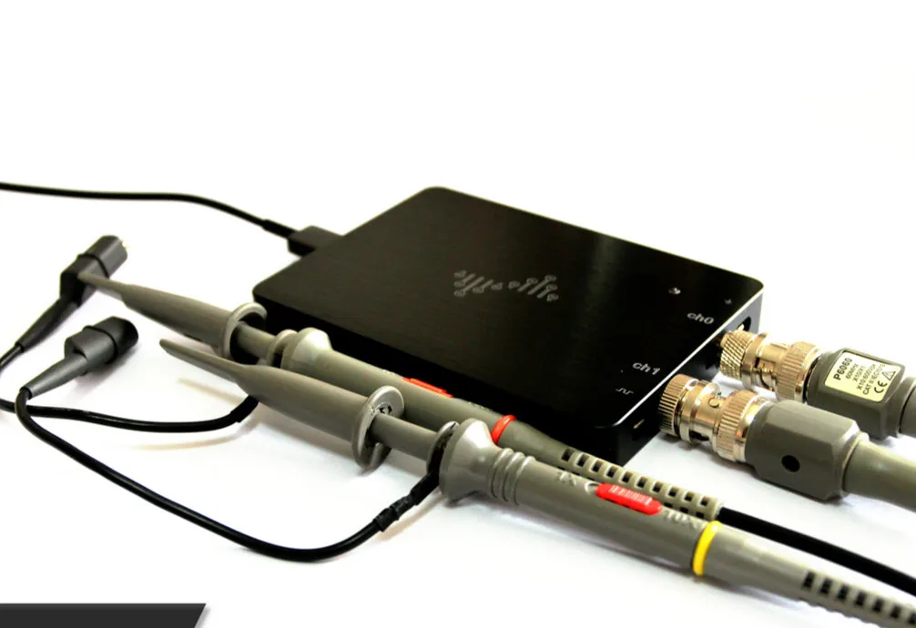

DSCope C20 ultra-portable oscilloscope 50M bandwidth 200M sampling Dual channel USB power supply tool