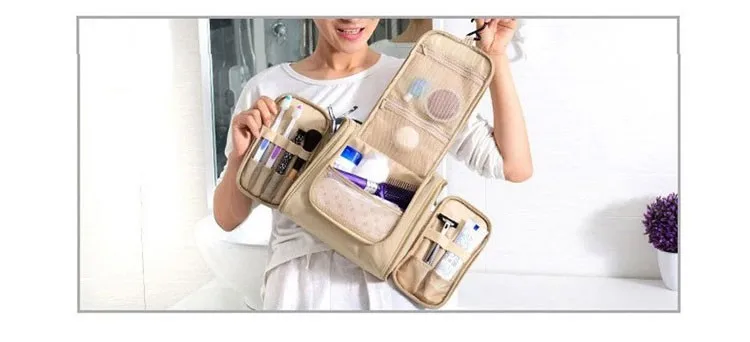 de cosméticos organizador de viagem saco de