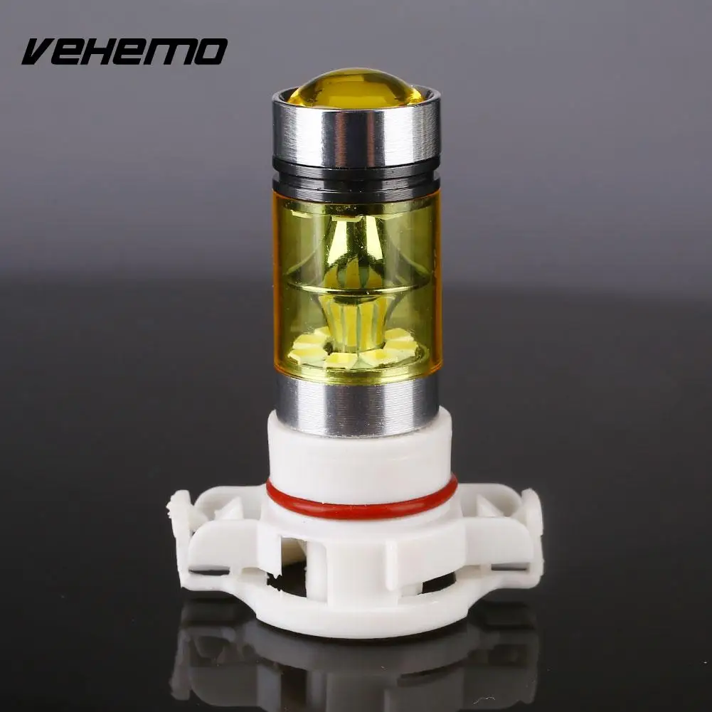 

Vehemo H16 5202 3000K 100W LED Yellow Car Auto Fog Driving Light Headlight New