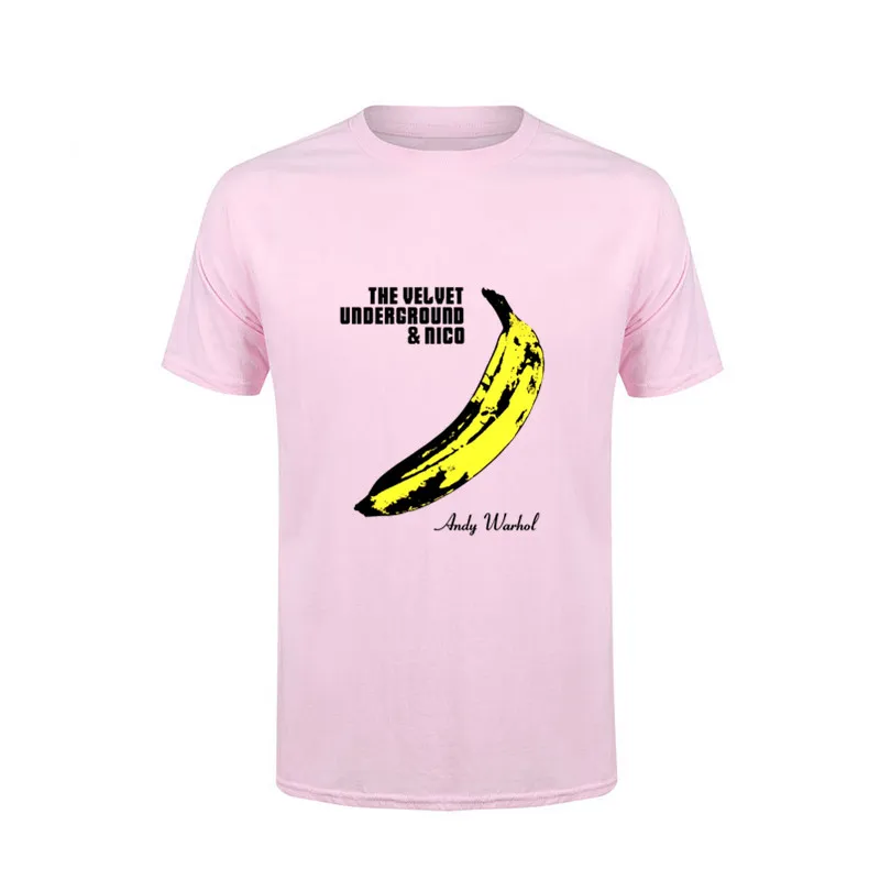 В Velvet Underground Для мужчин 3D футболка группа панк рок с короткими рукавами для