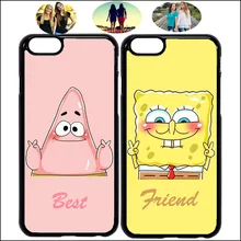 

Cute Cartoon Spongebob Patrick BFF Best Friends Phone Case Cover For iPhone X Xs Max 7 8 Plus & Samsung Galaxy S8 S9 Plus Tu44