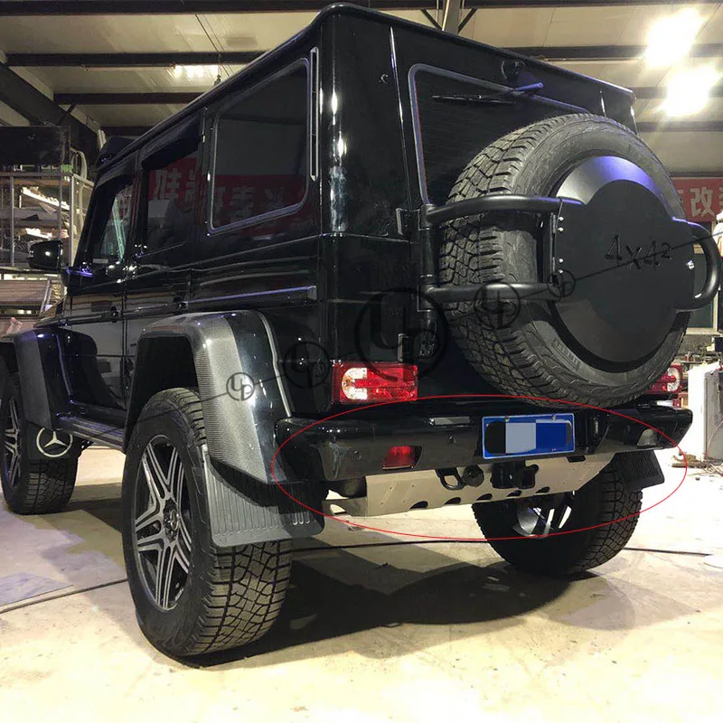 W463 задняя защита для G500 G55 G63 G65 4X4 широкополосный Задний защитный стержень из