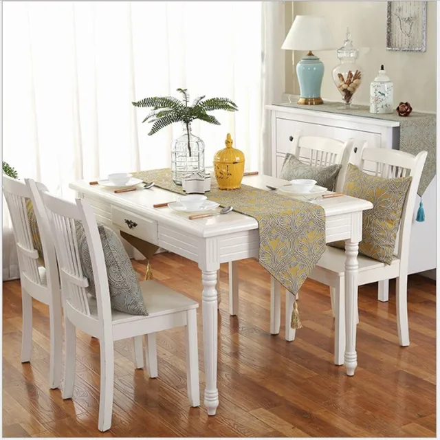 Juyang Elegant Dining Table Runners Country Style Tablecloth Long Elegant Dining Table Runners Country Style Tablecloth Long Coffee Towel