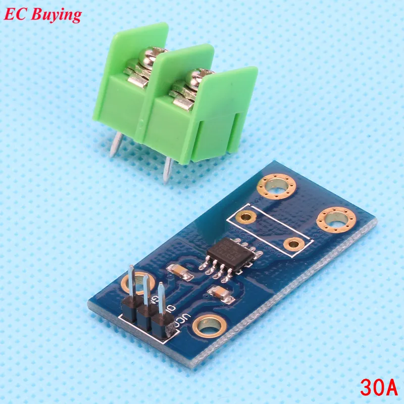1 шт. переменного тока сенсор модуль ACS712 DC ток сенсор s доска ACS712ELCTR-30A чип 30A электронный DIY