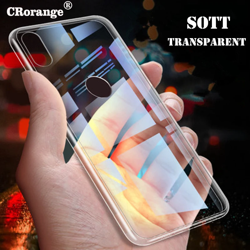 

Silicone Case For Xiaomi Redmi Note 5 Pro Transparent Phone Back Cover Soft TPU Coque For Redmi 5A For Redmi 5 plus Cases