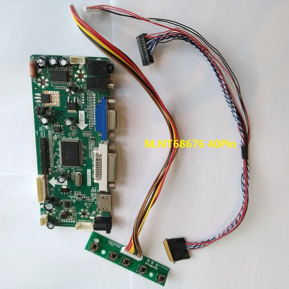 

Kit for N173HGE-L11 DVI HDMI Controller board 17.3" LCD VGA CMO display 1920X1080 LED DIY M.NT68676 40pin Monitor Panel