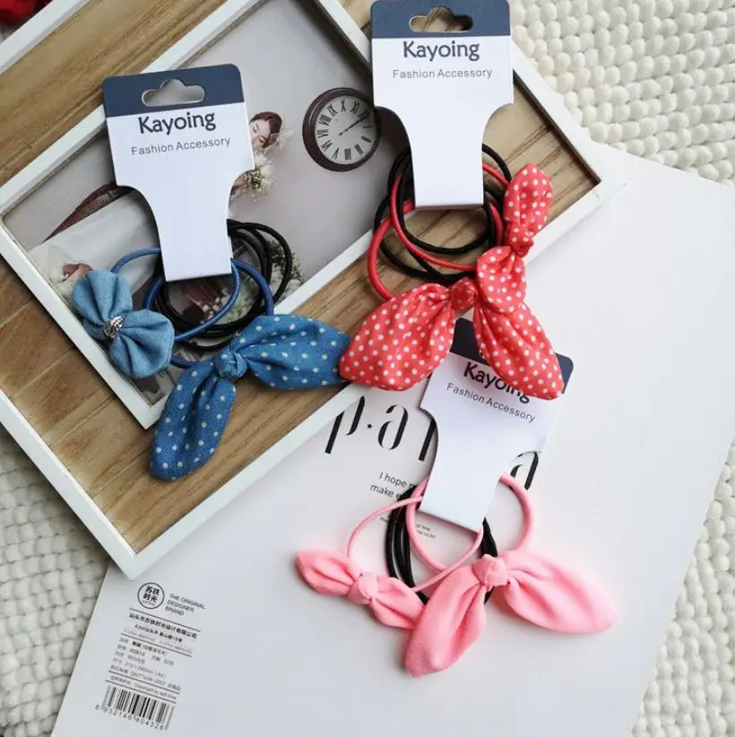 

NEW boutique handmade hair accessories Kids chiffon floral glitter hairpin elasitc hair band organza bowknot barrettes Q45