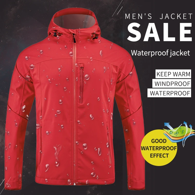 mens waterproof hiking jacket