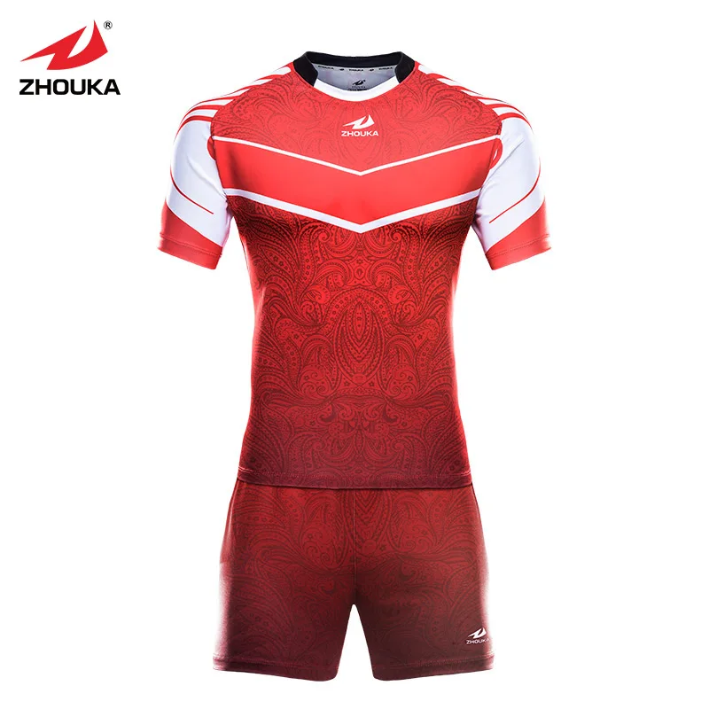 Sublimación de Rugby uniformes de alta calidad Rugby shorts venta al por mayor Jersey de Rugby niños o adultos con su propio logotipo camiseta de rugby