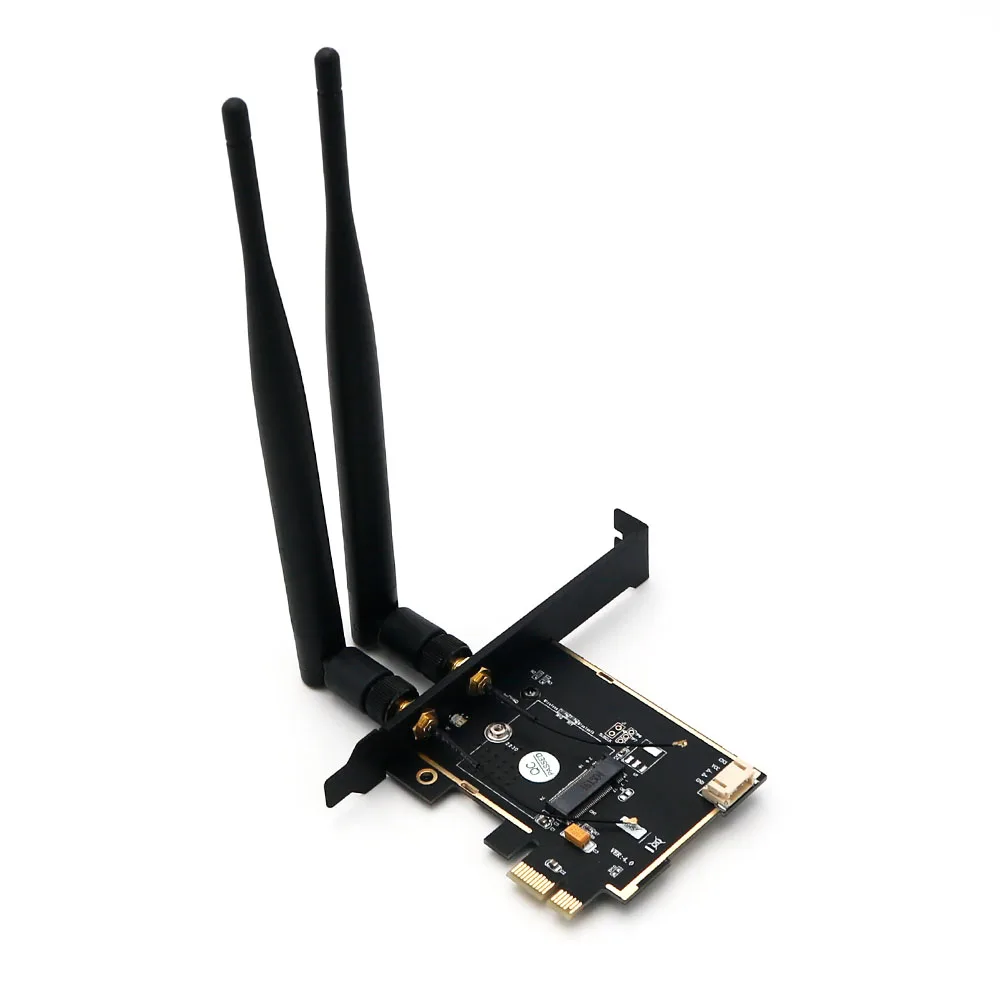 NGFF M.2 Wi-Fi Беспроводной сетевой адаптер Wi-Fi карты PCI Express 1X адаптер Wi-Fi Bluetooth Ethernet сетевой карты с EMI Sheild