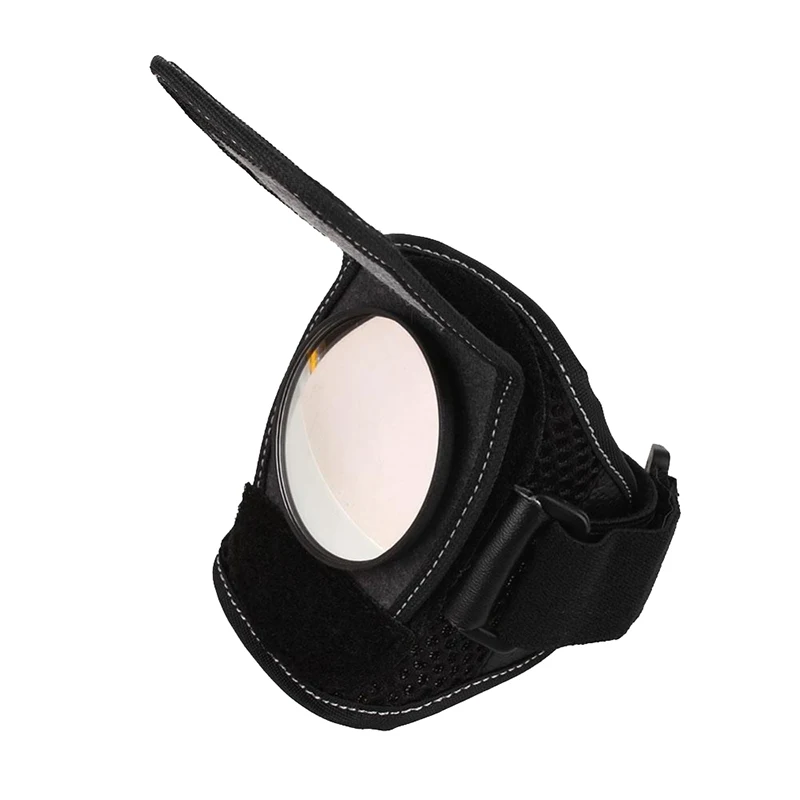 Bicycle Wristband Arm Adjustable Rear View Mirror Portable Cycling Convex Wide Range Back Sight Reflector Rearview MTB PA0086 (10)