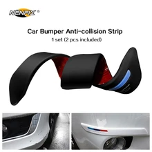 2 Pcs 40 centimetri Auto Anti-collisione Fascia Paraurti Protezione Della Protezione Auto cura Del Corpo Crash Anti-sfregamento Bar di protezione Trim Styling Moulding