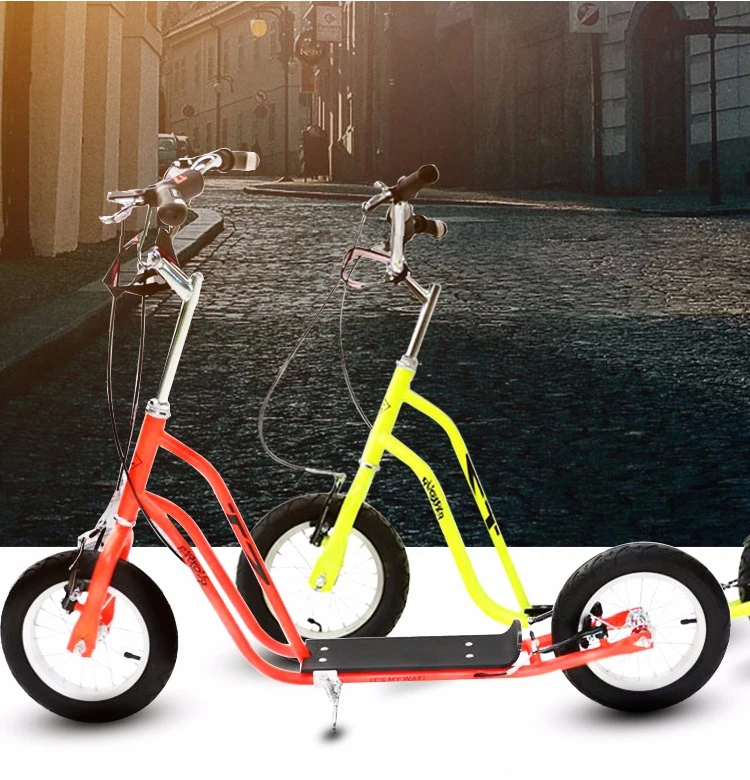 Детские скутеры для взрослых двухколесные транспортные инструменты спортивный амортизатор надувные большие колеса двойной скутер