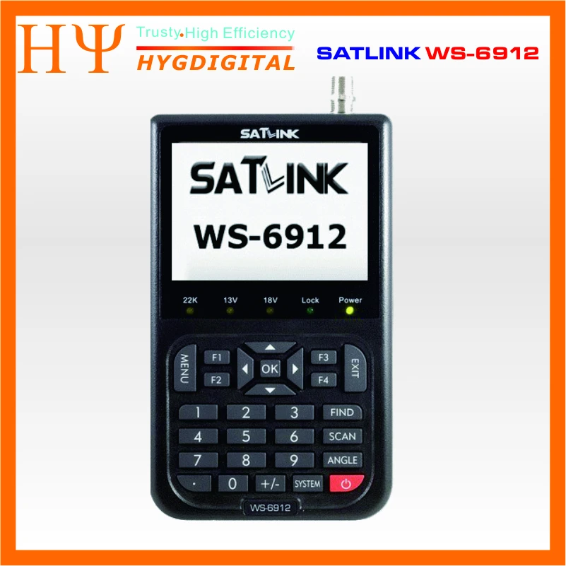 [Подлинный] Satlink WS-6912 DVB-S+ DVB-S2 8PSK спектра в реальном времени Satlink 6912 ws6912 finder