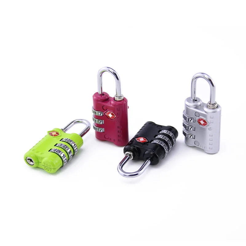 

Hot Sale !TSA301 Colorful 3 Digit Number Cabinet Code Lock Combination Lock For Suitcase Backpack Padlock with Free Shipping