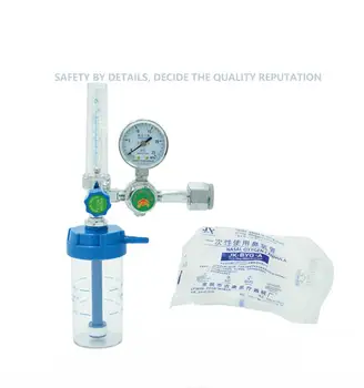 

Pressure Regulators O2 Medical oxygen meter Medical pressure reducing valve Oxygen inhaler + 1 tube