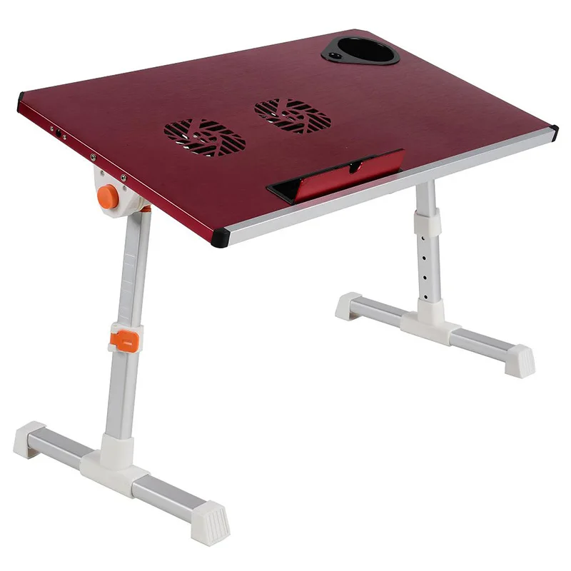 Multi Functional Ergonomic Mobile Laptop Table Stand For Bed Portable Sofa Laptop Table Foldable Notebook Desk For Students