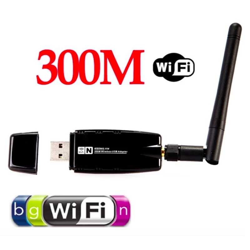 

USB WiFi wireless network card 300M wireless receiver 8188 EUS computer wireless WiFi AP