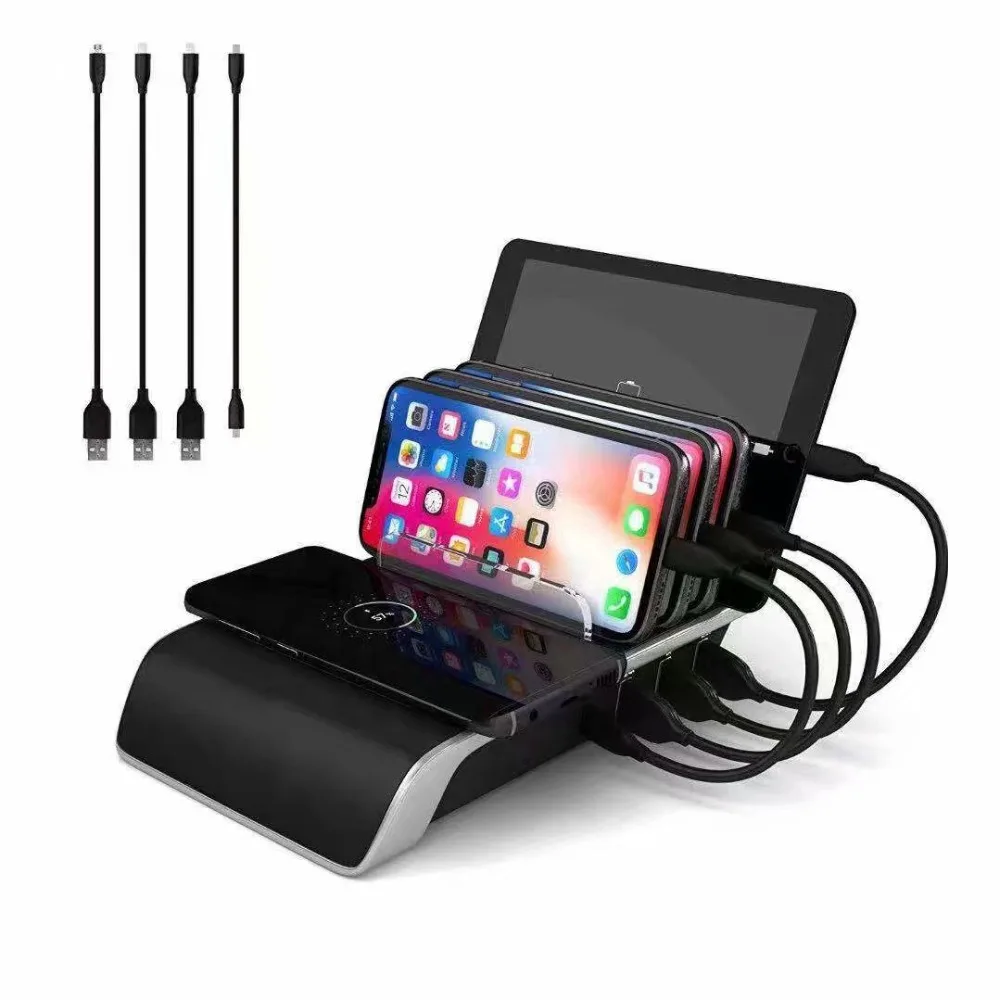 Fast Wireless Charger For Iphone Samsung Qc 3 0 Quick Charge Multi