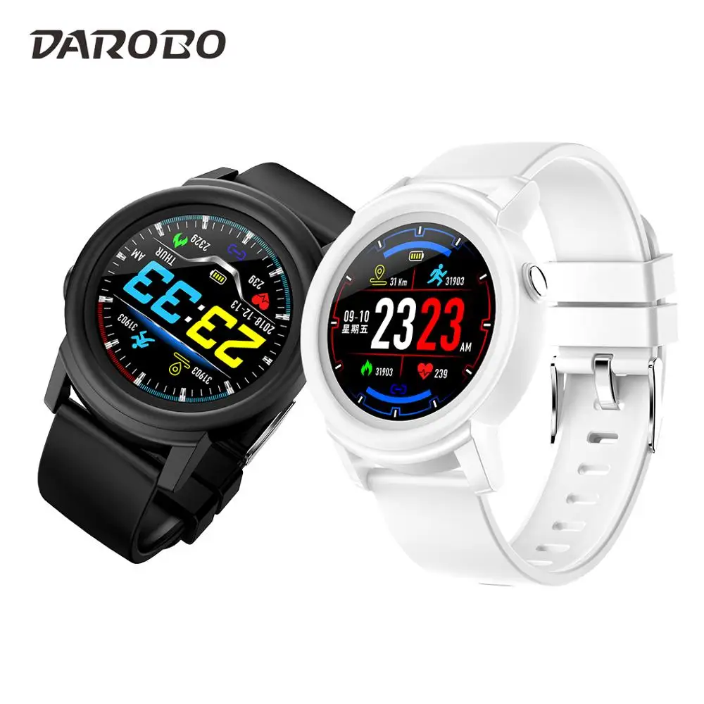 

DAROBO NY01 Smart Watch Waterproof Fitness Tracker Heart Rate Monitor Call message reminder Anti-lost Smartwatch For Android IOS