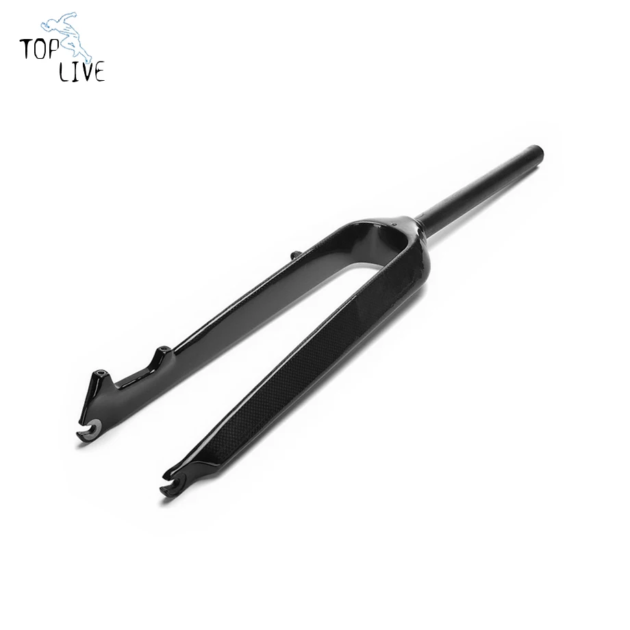 

New Bicycle Parts Ultra Light 3K Carbon Fiber Fork Fixed Gear MTB Suntour Fork Downhill 26er 27.5er Wheel Tyre Size