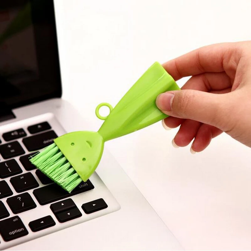 

3pcs Cute Multipurpose Window Hand Computer Cleaning Brush Nook Cranny Hanging Keyboard Kitchen Duster Dirt Clean Tool