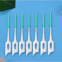 Силиконовая Мягкая Силиконовая зубная щетка межзубная щетка в общей сложности 6 коробок