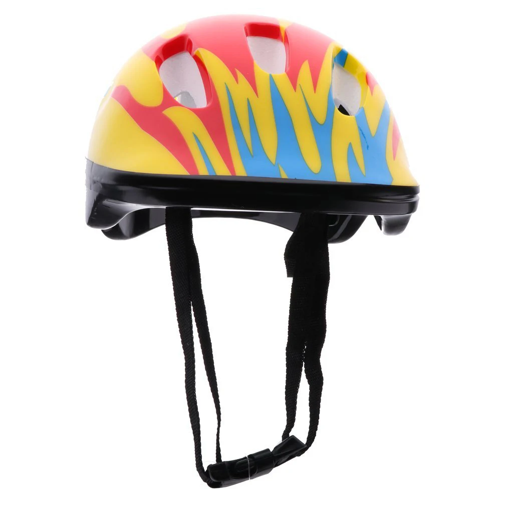 7 Pieces Kids Children Roller Skating Scooter Bicycle Helmet Knee Elbow