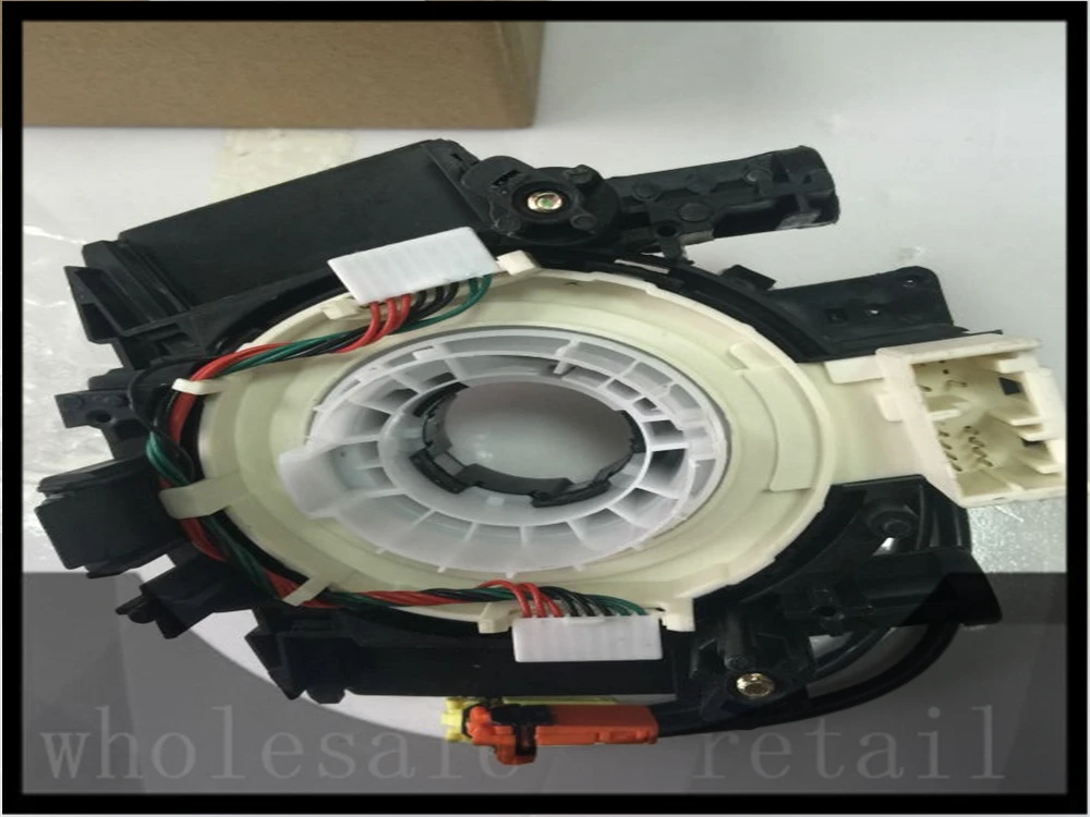 free shipping double plug Spiral Cable Clock Spring Assy For Nissan 2007 11 Versa 2006 08