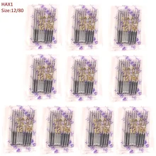 100pcs Needle Sewing Needles size 12/80 HAX1 15x1 130x705H 705H 130R 15X1H universal for Bernina Janome Domestic machine
