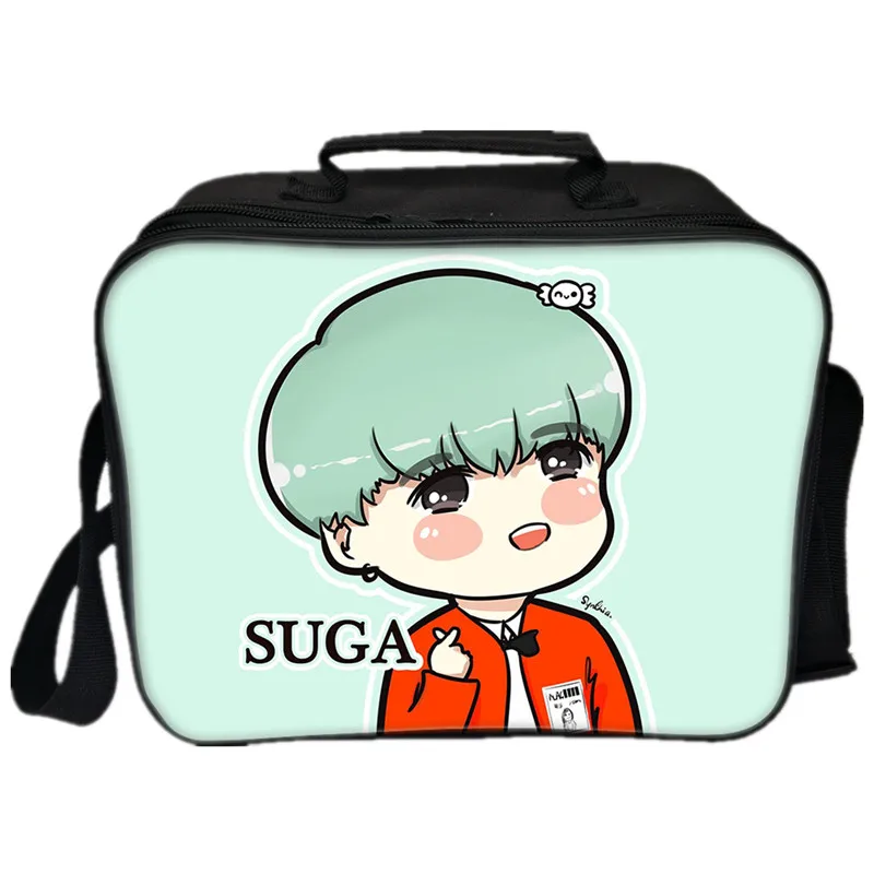 New Arrival BTS font b Lunch b font Box Bangtan Boys Cool Thermal font b Lunch