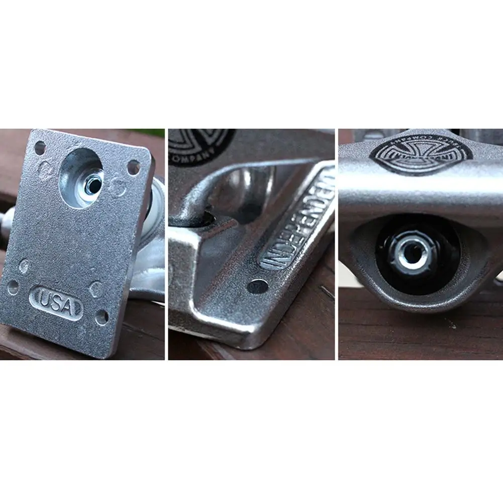 العالمي 5.5 بوصة لوحة تزلج كبيرة الشاحنات قطع غيار دعامات/ جسر تثبيت Kickstand الألومنيوم المغنيسيوم سبائك جسر لوح تزلُّج شاحنة قوس