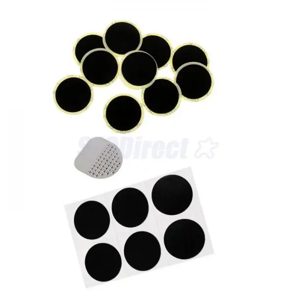25mm High-grade Glueless Bicycle Inner Tire Self-adhesive Tyre Patch without Glue Fast Repair Tools Bike Rubber Patch	