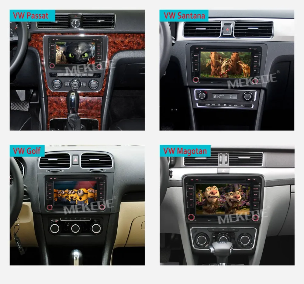 2Din автомобиль dvd gps навигация для VW Volkswagen Bora Jetta Golf 5 6 Tiguan Passat CC Polo Caddy Sharan Amarok со Встроенным Canbus