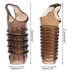 Новый пенис увеличитель рукав расширитель расширение силиконовый насадка-расширитель расширение для секса