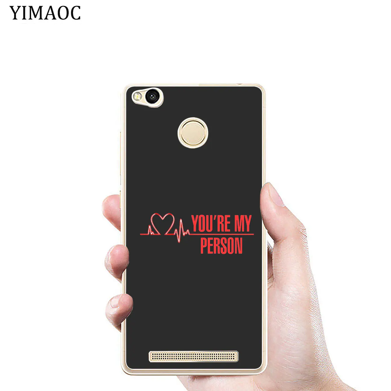 Мягкий силиконовый чехол YIMAOC You're My Person для Xiaomi Mi 9 9T CC9 CC9E A3 Pro 8 SE A2 Lite A1 pocophone f1 MiX 2S