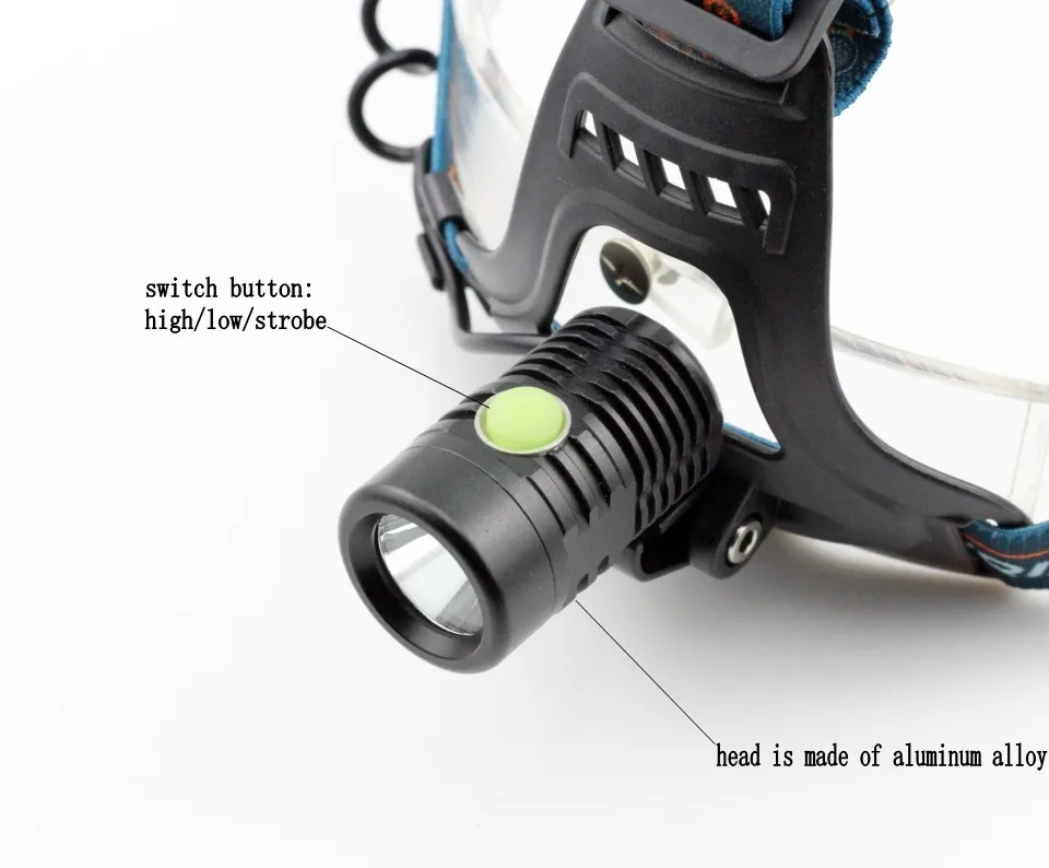 YUPARD Q5 светодио дный яркий Мощность фара фонарик 3* АА батареи кемпинг фонарь охоты Рыбалка Спорт на открытом воздухе