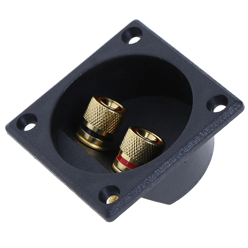 New DIY Home Car Stereo Screw Cup Connectors Subwoofer Plugs 2-Way Speaker Box Terminal Binding Post 1pc