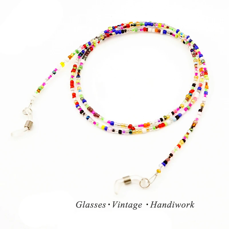 Buy 5Pc Colours Clear Beaded Eyewear Cord Reading