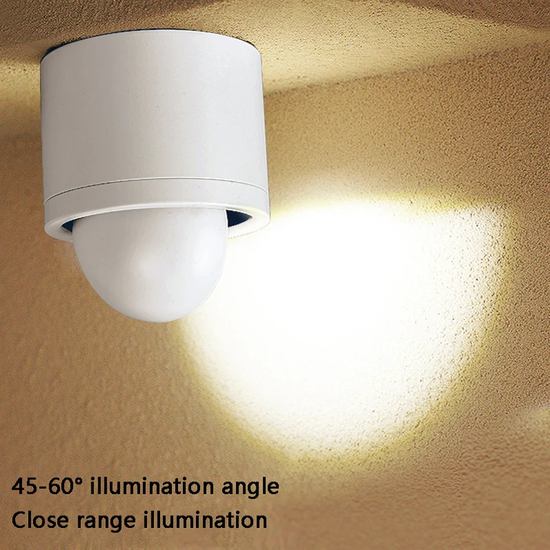 Graus de Rotação Lâmpada do Teto Superfície Regulável Montado Levou Downlight Cob Whiteblack Ac85 265v 360 Led Spot Light 15 w 9 w 7 w 5 w 22 High Quality led lamp for kitchen