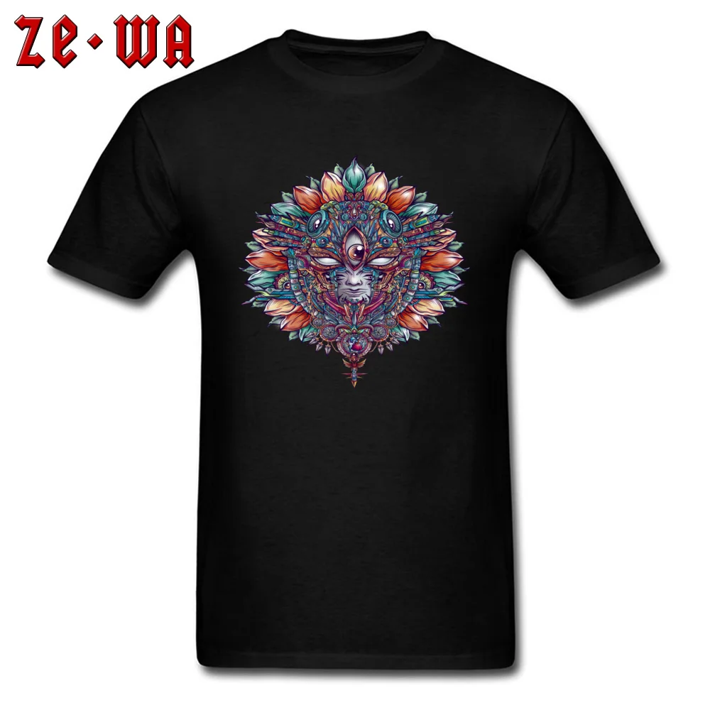 Casual Short Sleeve Tops Shirts Summer Crewneck 100% Cotton Mens T-shirts Heart of Mask Casual Tees Graphic Drop Shipping Heart of Mask black