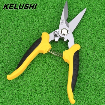 

KELUSHI Fiber Optic Kevlar Scissor Cutter Aramid Fiber for Sharp Scissors, Scissors Jumper Wire Pigtail FTTH Tools free shipping