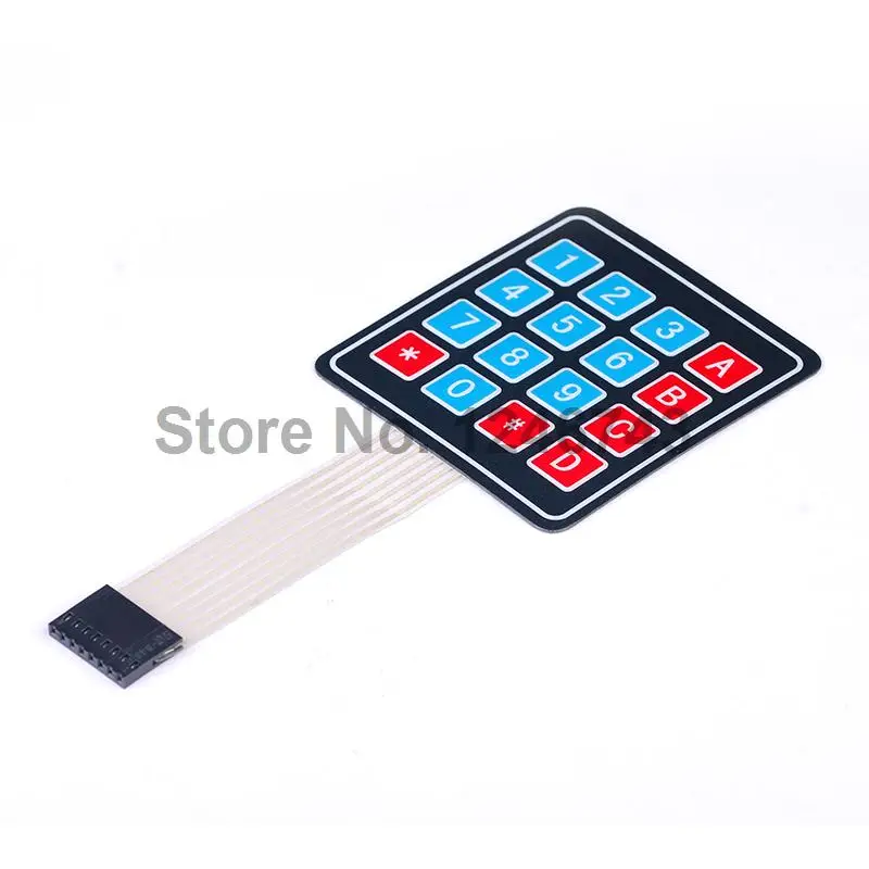 

5PCS New 4*4 Matrix Array/Matrix Keyboard 16 Key Membrane Switch Keypad