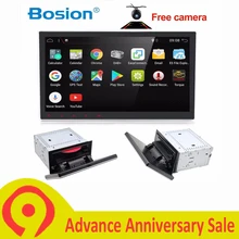 2Din 10,1 дюймов HD android 7,1 4 ядра Универсальное автомобильное аудио стерео ВИДЕО DVD плеер gps навигации TPMS DAB г Автомобильный мультимедийный
